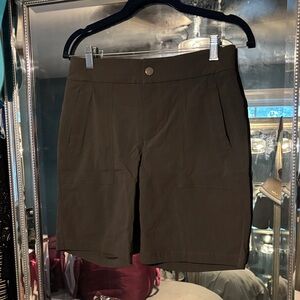 Brown Casual Shorts